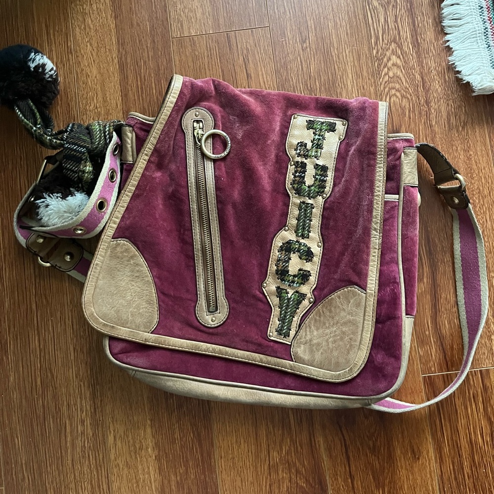 Juicy Couture Messenger Bag Vintage Y2K